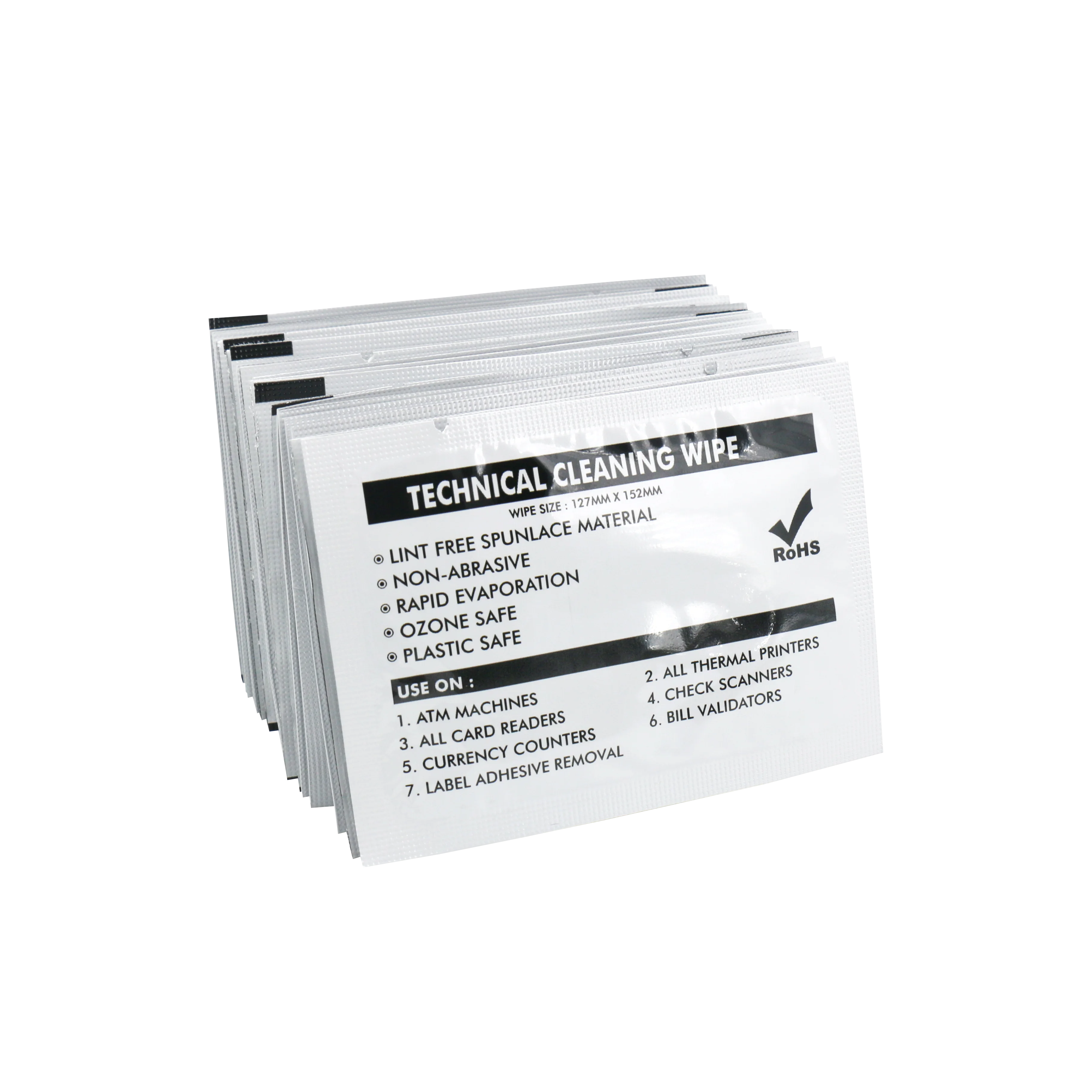 Printer head Cleaning Presaturated 99% IPA Technical Alcoholic Cleaning Wipe