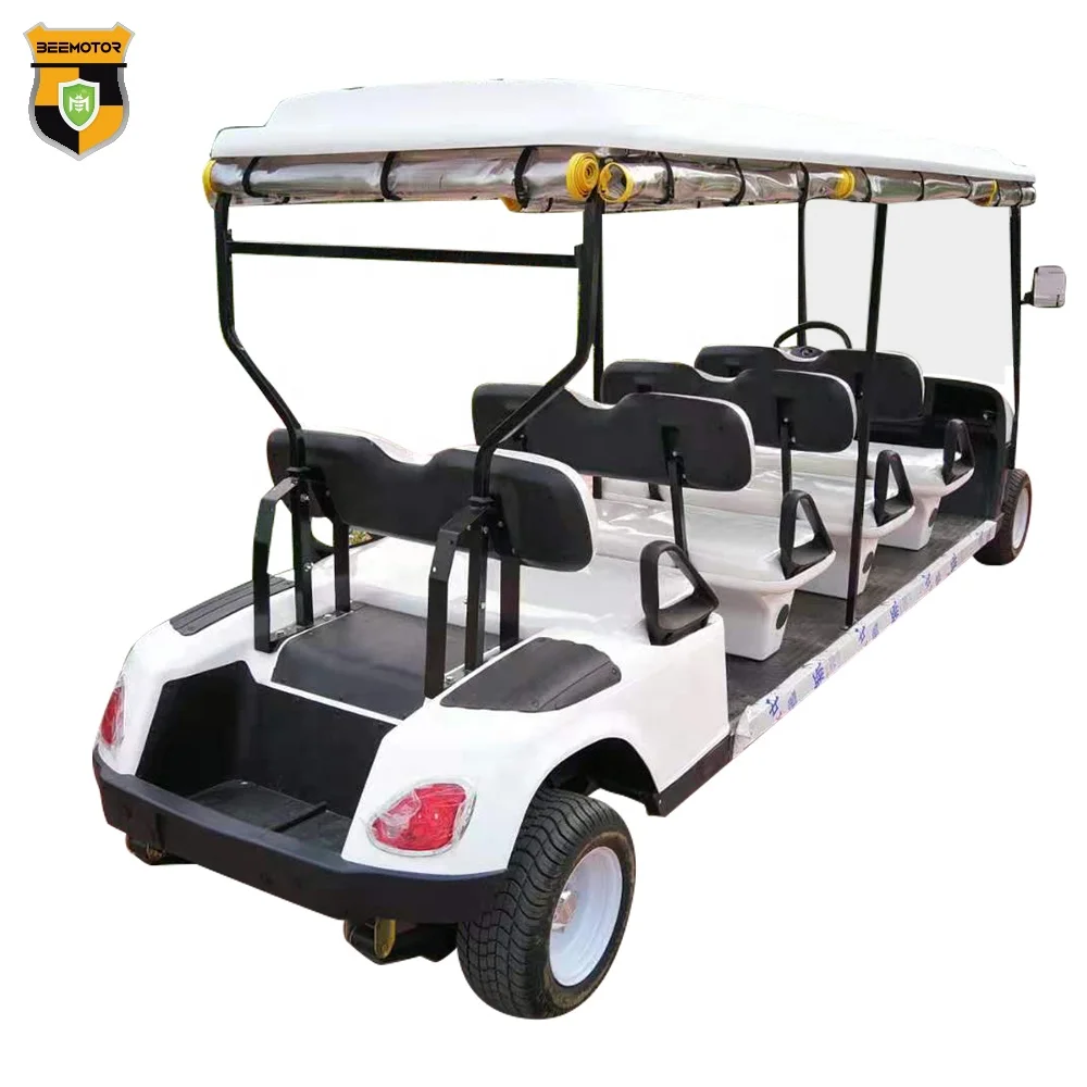 China Best Quality Beemotor Supply 8 Seat 48V Luxury Classic Golf Cart