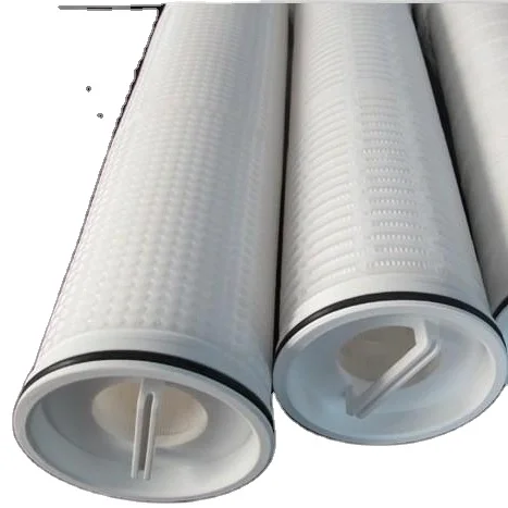 Industrial High flow filter 40'/60' 10 micron polypropylene pleated water filter cartridge for RO water filter housing