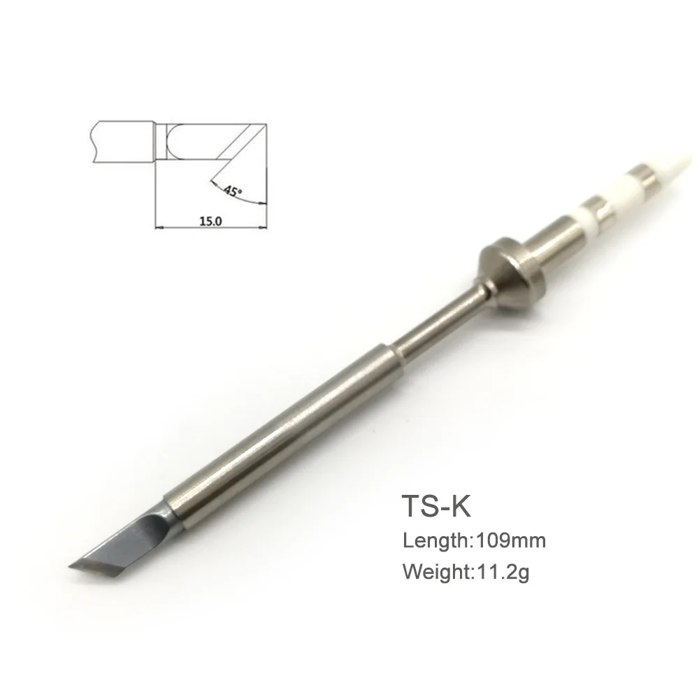 TS-K TS100 MIni Digital Electric Soldering Iron tip Lead Free Replacement MIni TS100 Tips with 11 Models of Tip