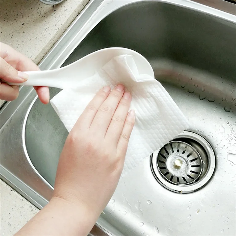 High-quality kitchen rags strong absorbent disposable lazy rags cleaning towels