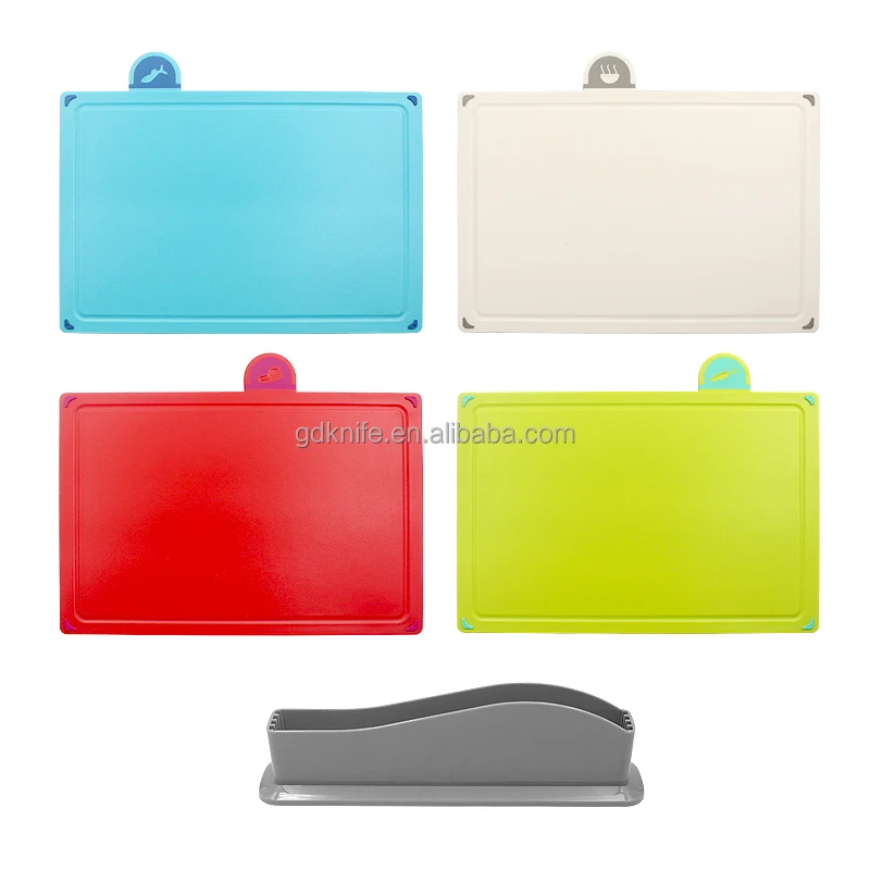 Food Safety Plastic Chopping Board Blocks Inserts Fish Meat Vegetable Cut For Kitchen Cheese Cutting Board Set