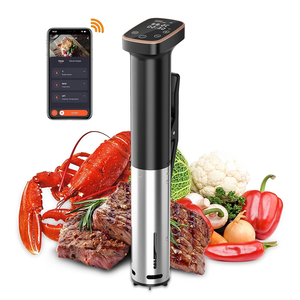 110 В 220 1100 Вт WIFI Sous Vide плита с точной температурой и таймером