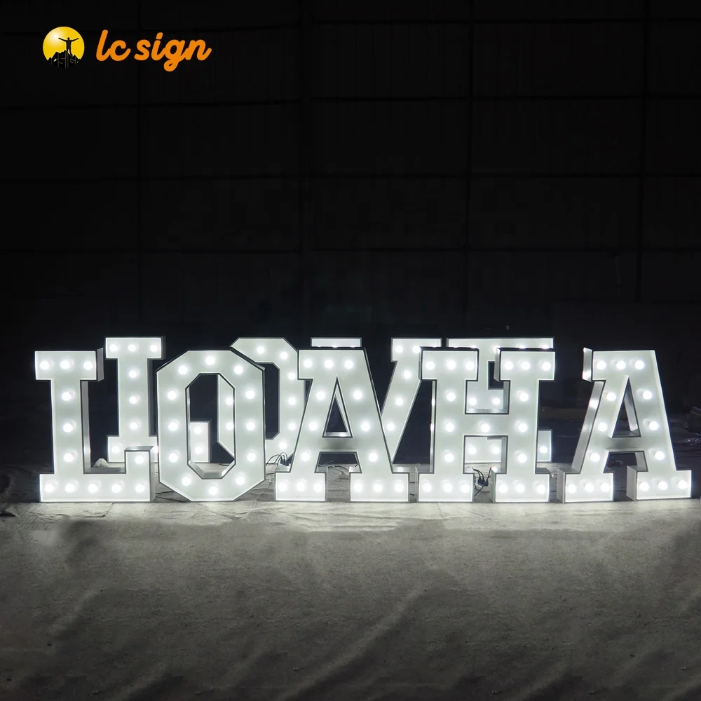 Новинка 2022 года освещенные оптовая продажа шатры надписи с надписью «love» для