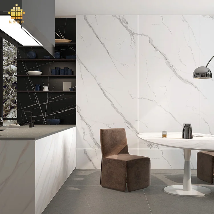 
 Мраморная Плитка Из спеченного камня для внутренней стены, ванной комнаты, украшение для пола, фон, столешница  