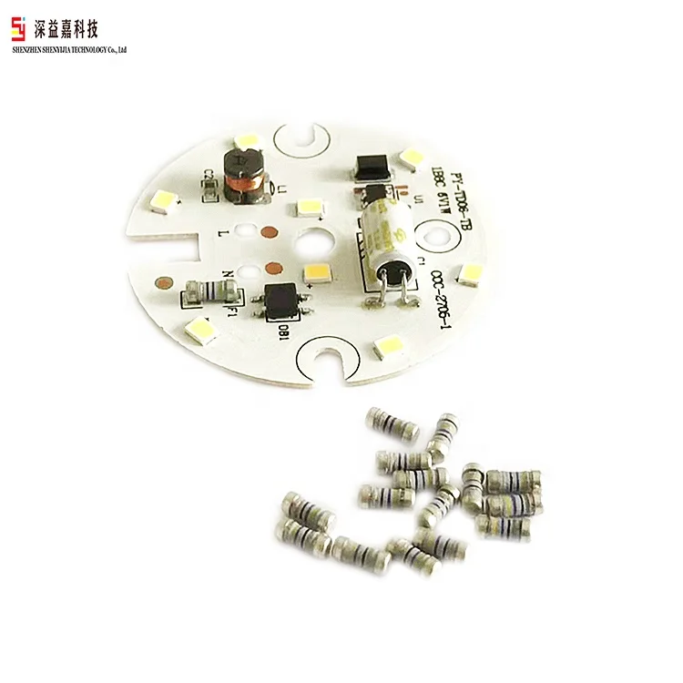 Световой предохранитель SMD, резистор, резистор, светодиодный резистор, 0207 0309, 0410 0411, 1 Вт, 2 Вт, 3 Вт, 5 Ом, светодиодные лампы, светодиодные полосы