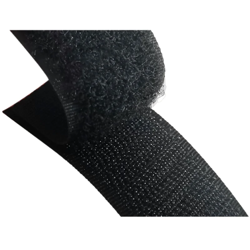 SEE 001Customizable Nylon Hook and Loop Tape Sheet Roll with Metal Hoop Velcroes, Strap PP Webbing Tape for Bags and Clothing