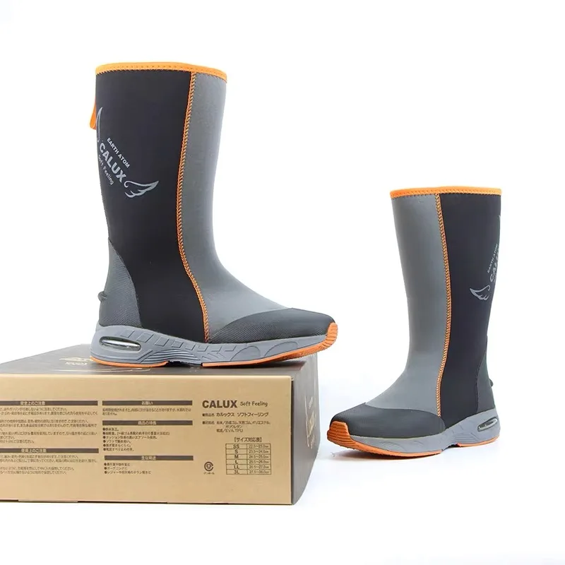 OEM MANUFACTURER WATERPROOF OUTDOOR INSULATED ADULT NEOPRENE EVA BOOTS  SCRUB WORKING SAFETY  RUBBER  WELLIES RAIN BOOTS