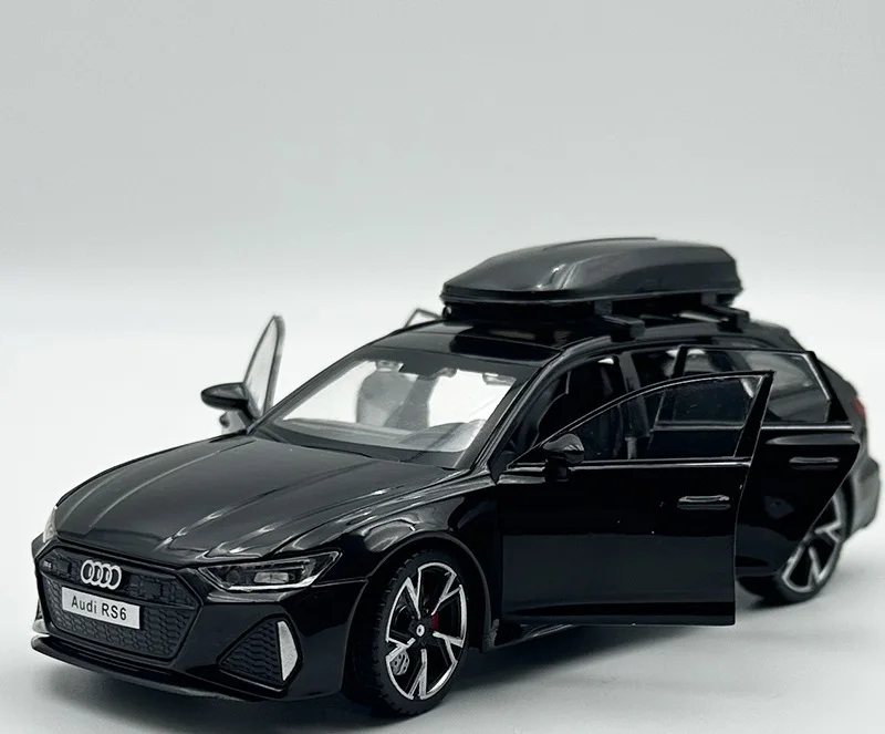 ZXY 1/32 RS6 звуковая и световая отдвижная дверь модель автомобиля из сплава игрушки для детей 4S подарки магазина