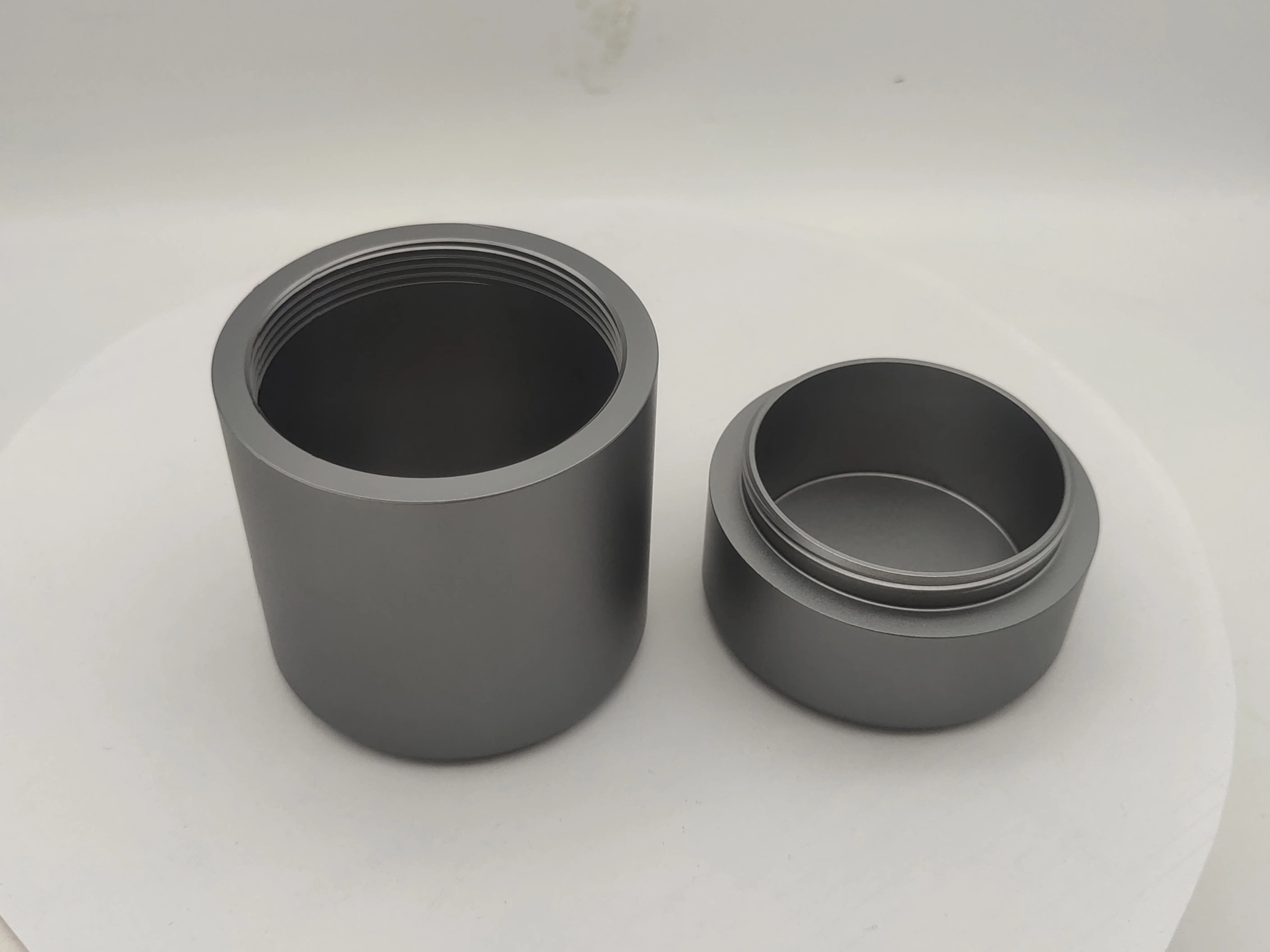 30g 50g 100g Screw metal containers aluminum jar tin can with lids