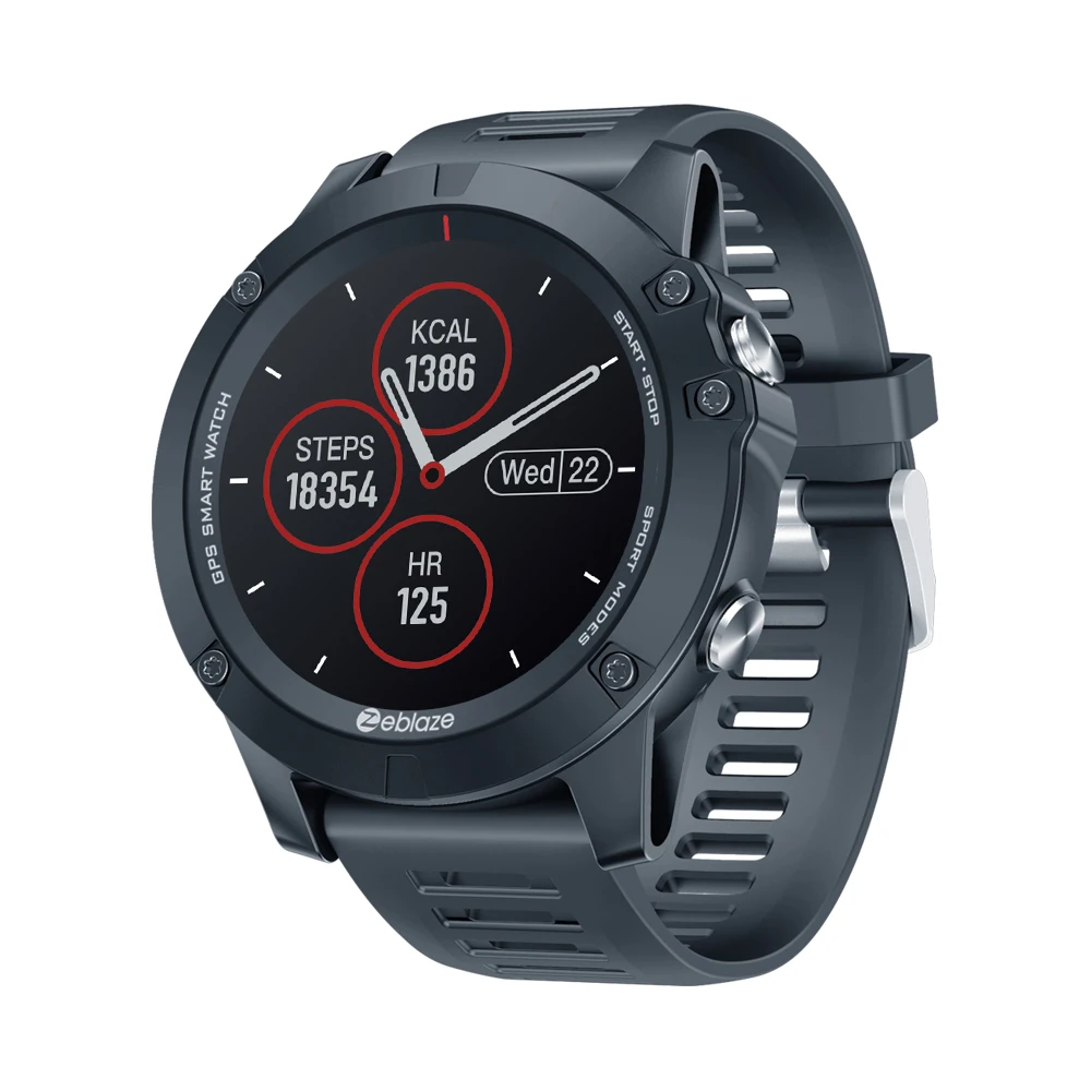 Новинка 2021 г. браслет Zeblaze VIBE 3 с GPS наручные часы экраном 1 дюйма пульсометром спортивный большим количеством часов улучшенный Срок службы батареи