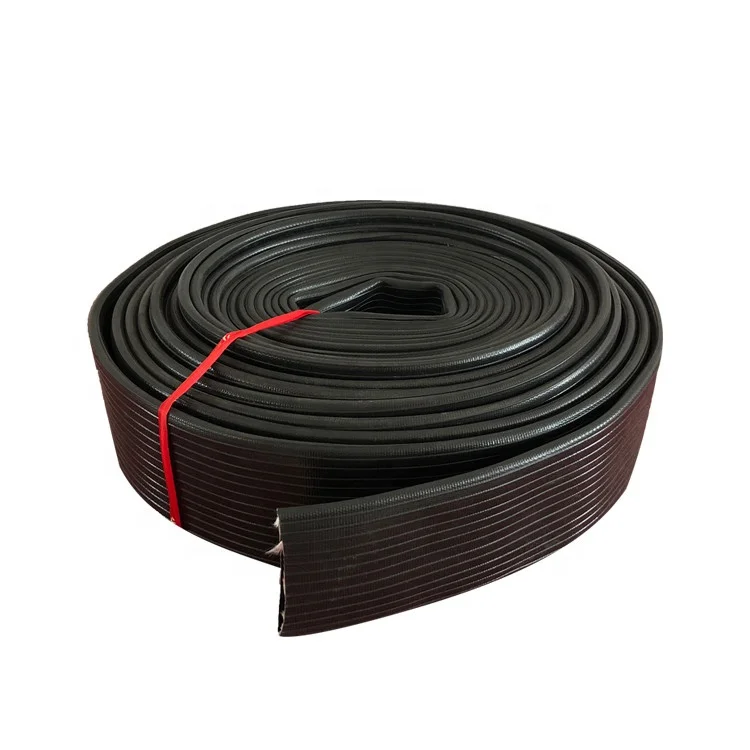 NEW BLACK High Pressure 6 inch 150mm Industrial Angus Rubber Line Fire Hose