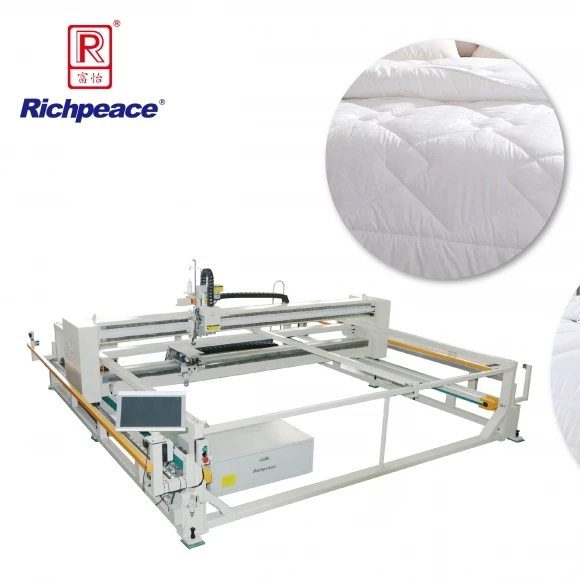 Компьютеризированная стеганая машина Richpeace с оправой (поддерживающая лента)