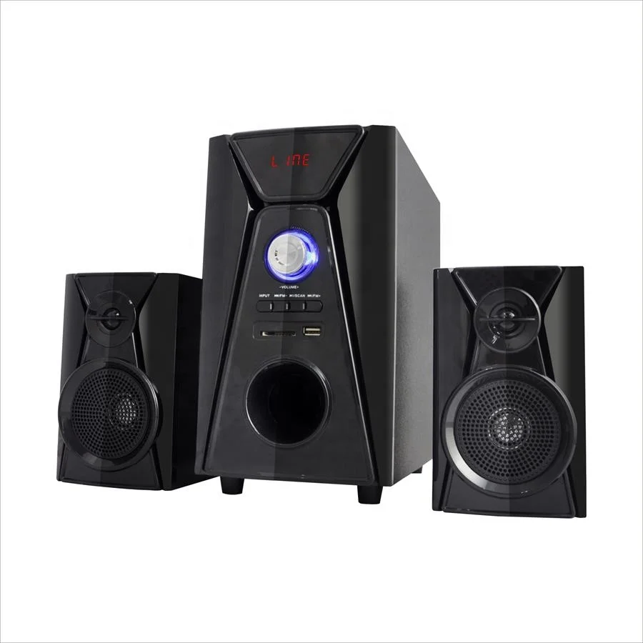 Новая современная SD USB радио беспроводная Bluetooth 2,1 акустическая система домашний кинотеатр