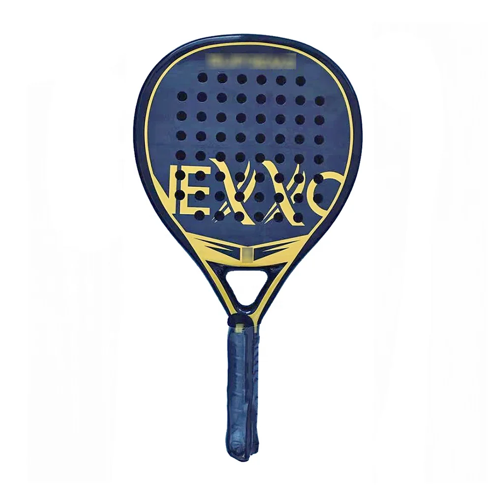 High Quality Padel Racket Tennis Carbon Fiber and EVA Face Tennis Paddle Racquet Racket