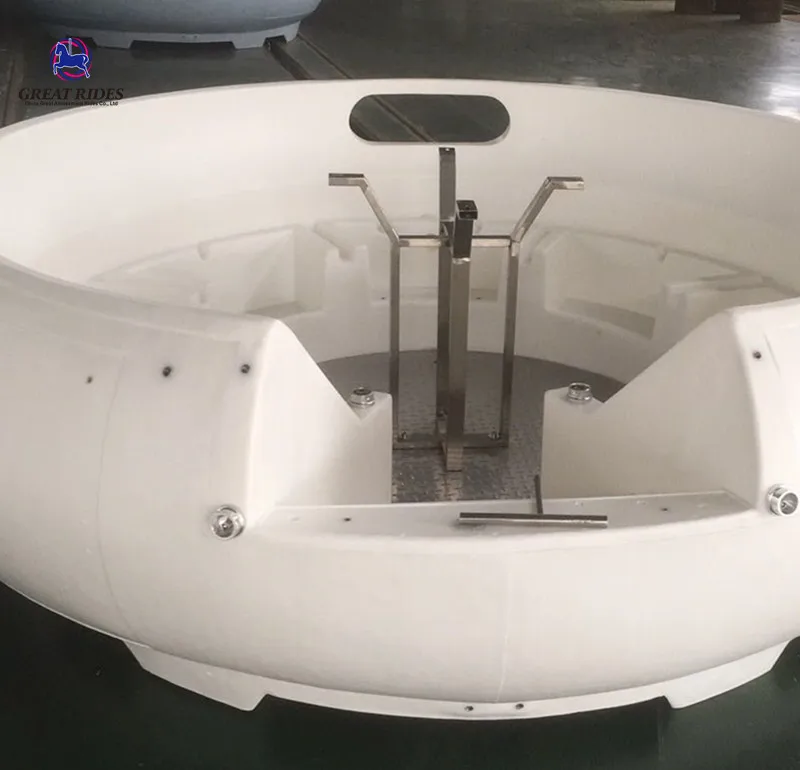 
CE certificated customized 500w solar panel sault water donut BBQ boat grill barbecue restaurant boat 