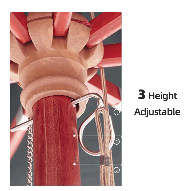 Garden Yard Beach Sun Shade Outdoor Umbrella Hardwood Parasol Patio Umbrella