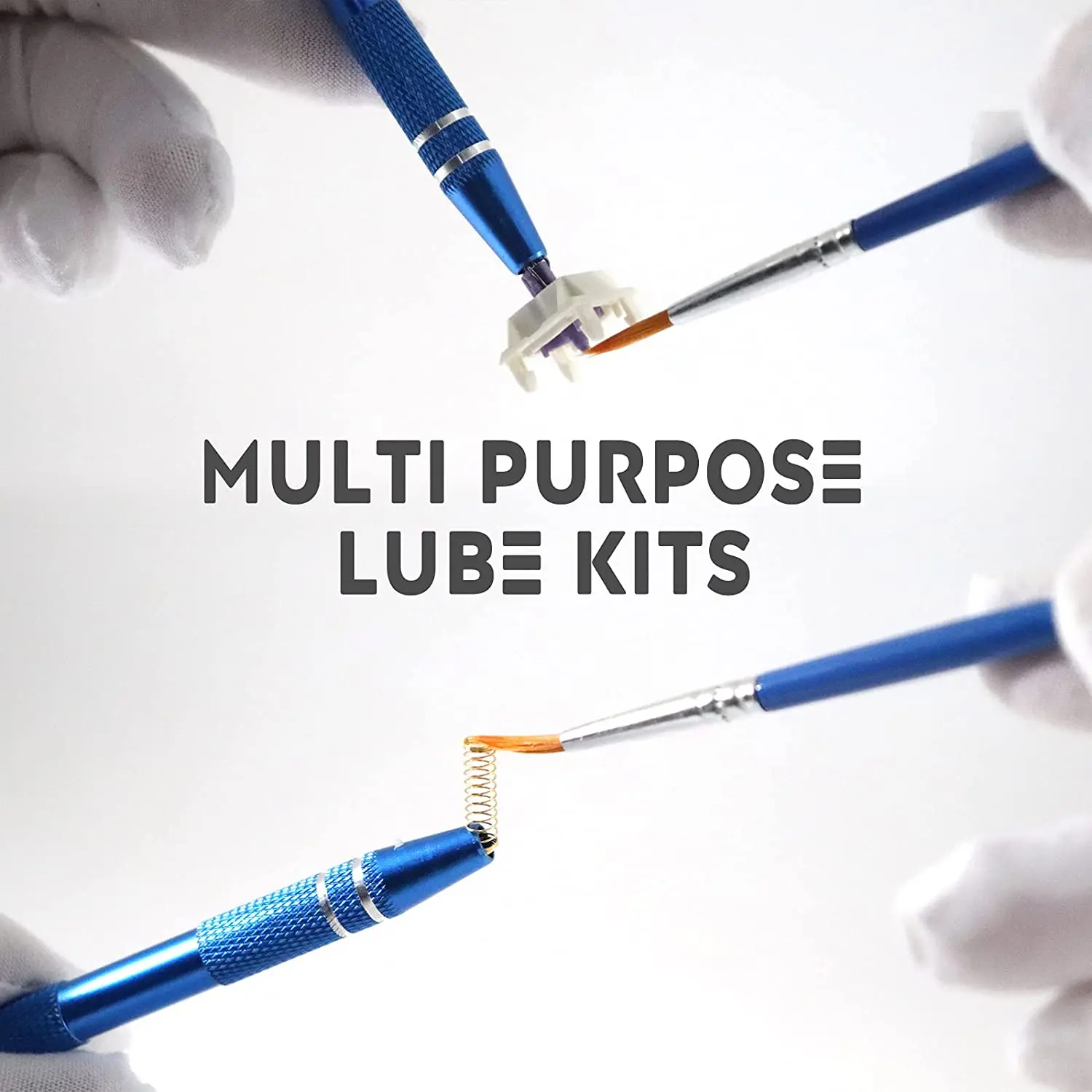 5 in 1 Universal Switch Lube Key Puller Stem Holder Brush Keyboard Lube Kits