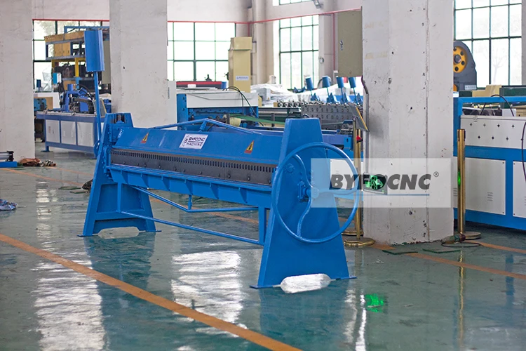Galvanized Plate Manual Bending Machine Pneumatic MS Sheet Bending Machine