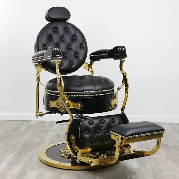Barber shop fashion antique special haircut lifting rotary hair beauty salon furniture barber salon chair