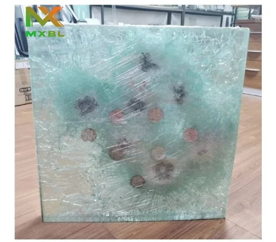 Explosion-Proof Anti-Impact Bullet-Resistant SGP Coating Laminated Glass for Industrial Usage Low Noise Armored Bank Glass