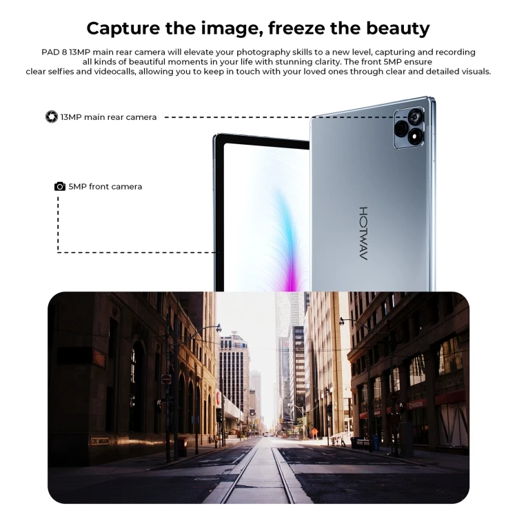 Factory price HOTWAV Pad 8 Tablet PC 10.4 inch 8GB+256GB 7500mAh Android 13 Unisoc T606 Octa Core Support Dual SIM & WiFi & BT