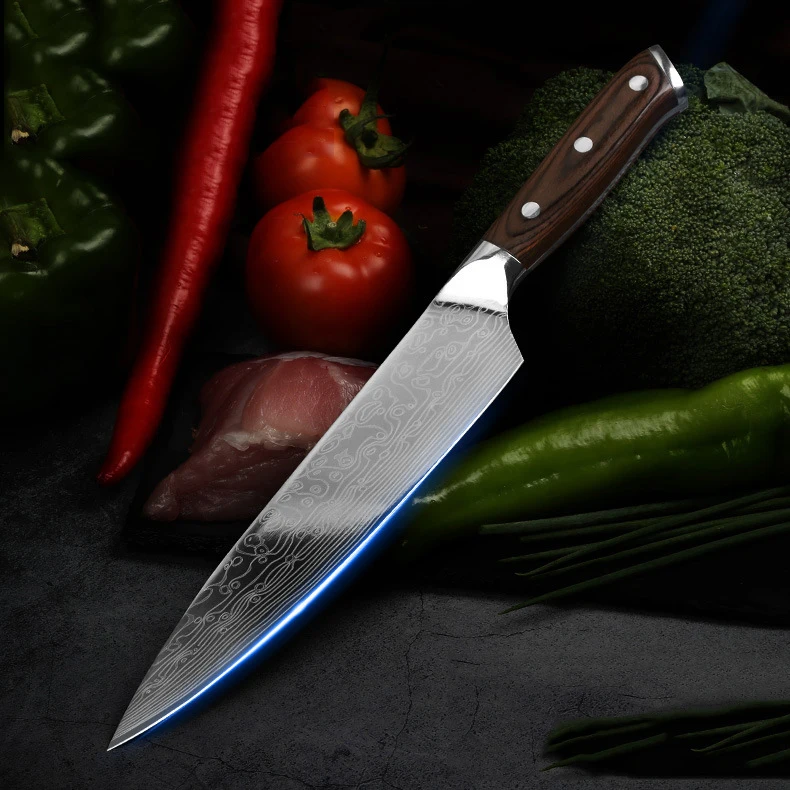Japanese Chef Knives Cuchillos De Cocina 8 Inch Kitchen Knife