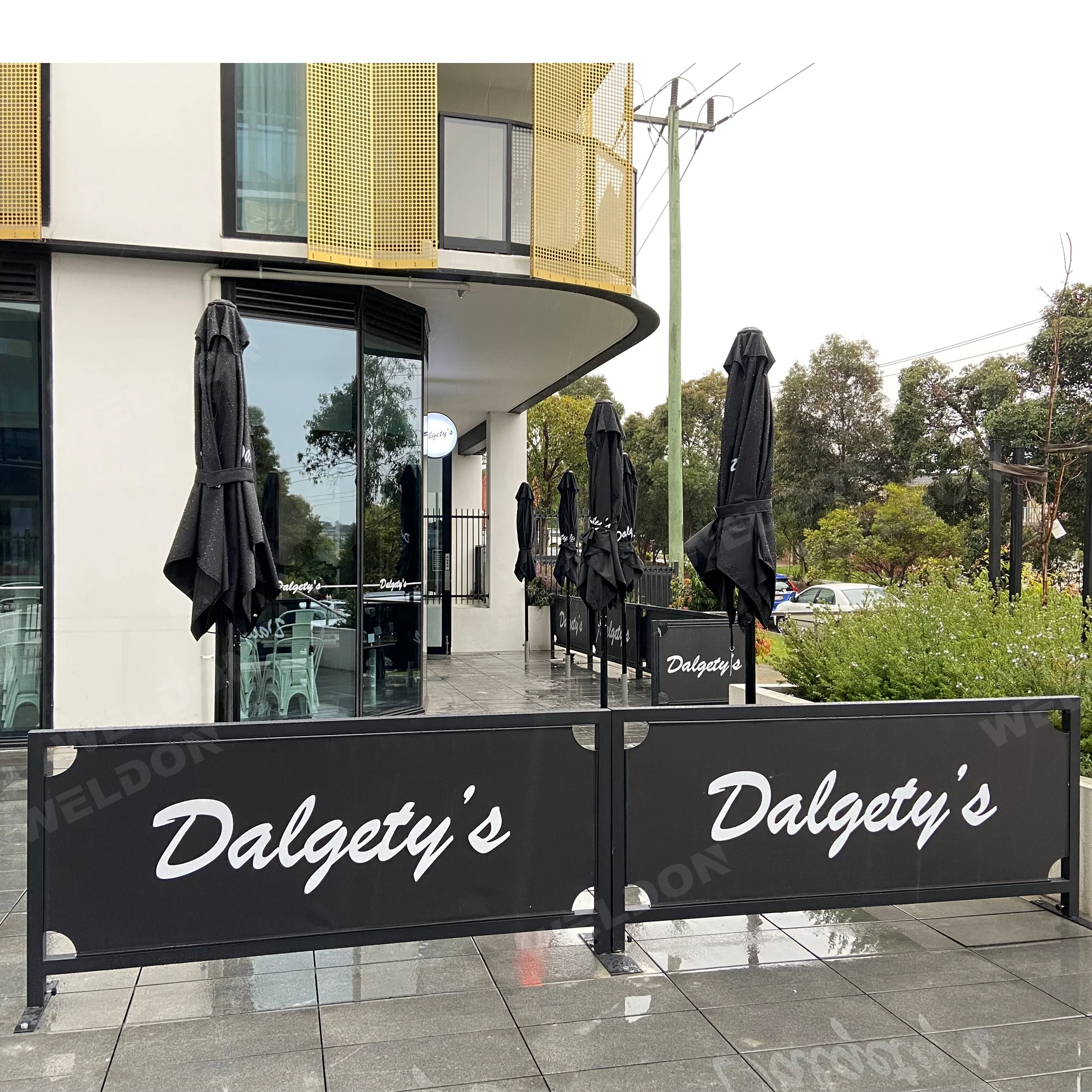 High Quality Portable Road Barriers Safety Crowd Control Traffic Outdoor Cafe Barricade