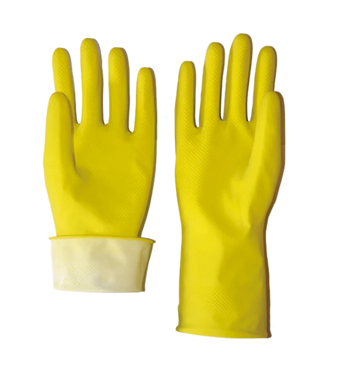 Kitchen Cut Resistant Silicone Gloves Dishwashing Aloe Vera Latex for Household Use