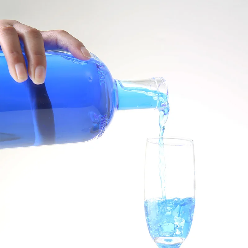 Unique Shape Luxury Super Flint 350ml 500ml 700ml Sake Whiskey Spirits Vodka Gin Rum