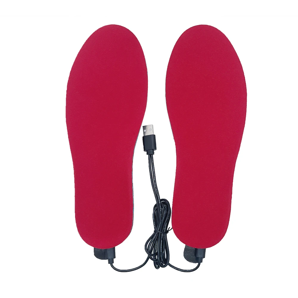 Unisex USB EVA Rechargeable heated insole with adjustable heating temperature for Winter Outdoor Sport