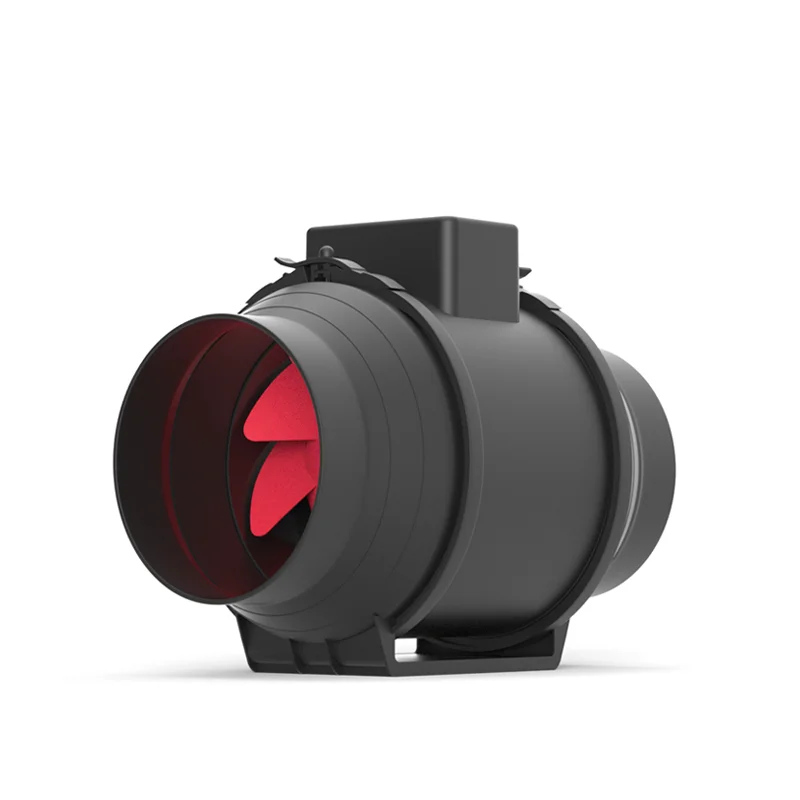 Hydroponic 4 6 5 8 10 Inches Customization Mixed Flow Inline Duct Fan for Grow Tent Silent Extractor Fan