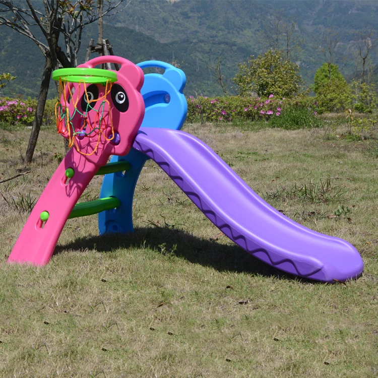 YL-HT004 Kids Playground Outdoor Plastic Slides Entertainment Outdoor Playground Kids Slide