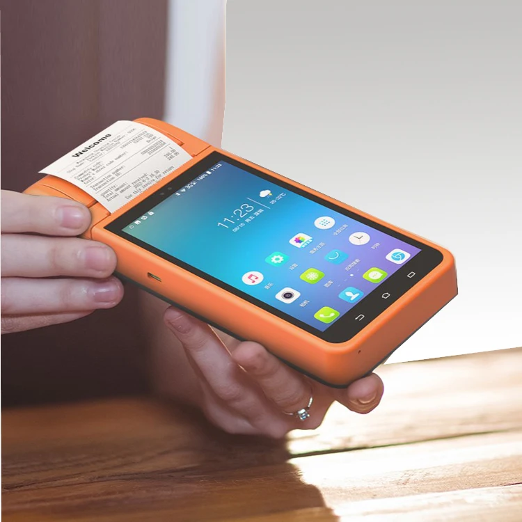 New Product Handheld Pda Android Portable Mobile Data Pda With Built-in Printer Terminal Printers & Scanners Pos Terminal