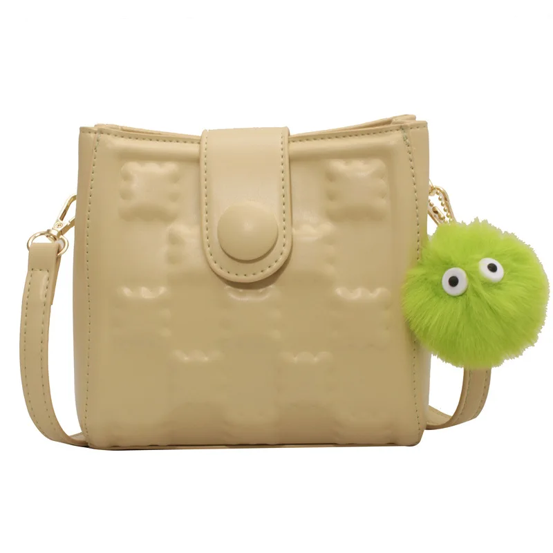 Pendant Pu Leather Handbags Fashion Pure Color Flower Printing Women Bags Shoulder Bag Zipper & Hook Ladies Hand Bags RY73200