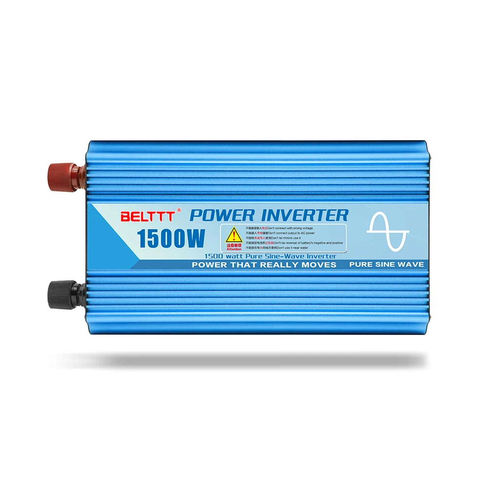 
Top Quality DC to AC Sine Wave Car Power Inverter 12V 230V 1500W 