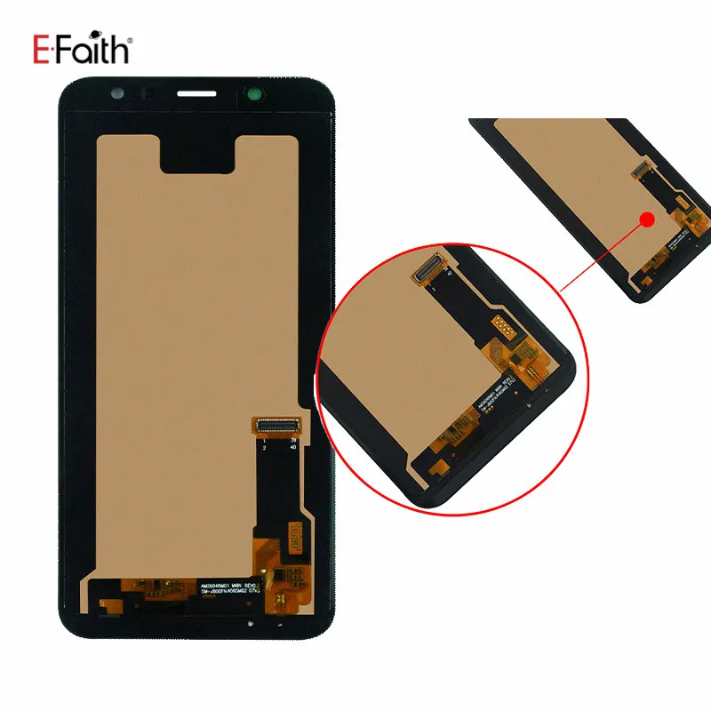 New mobile phone incell lcd screen display for samsung galaxy  j6  combo screen edge