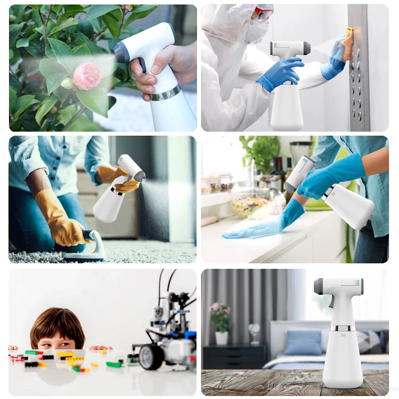 Automatic Watering Device Electric Mister Spray Bottle for Indoor & Outdoor Plants, Garden, home, Cleaning