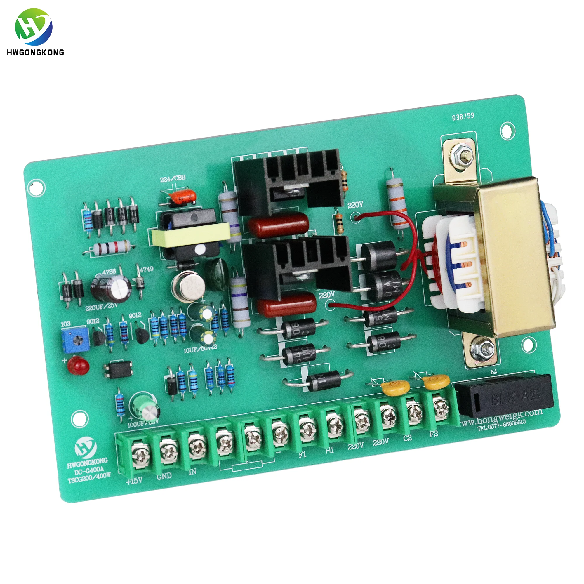 SCR-08 DC Motor Speed Control Board DC Speed Regulation Plate DC Motor Electric Control Board