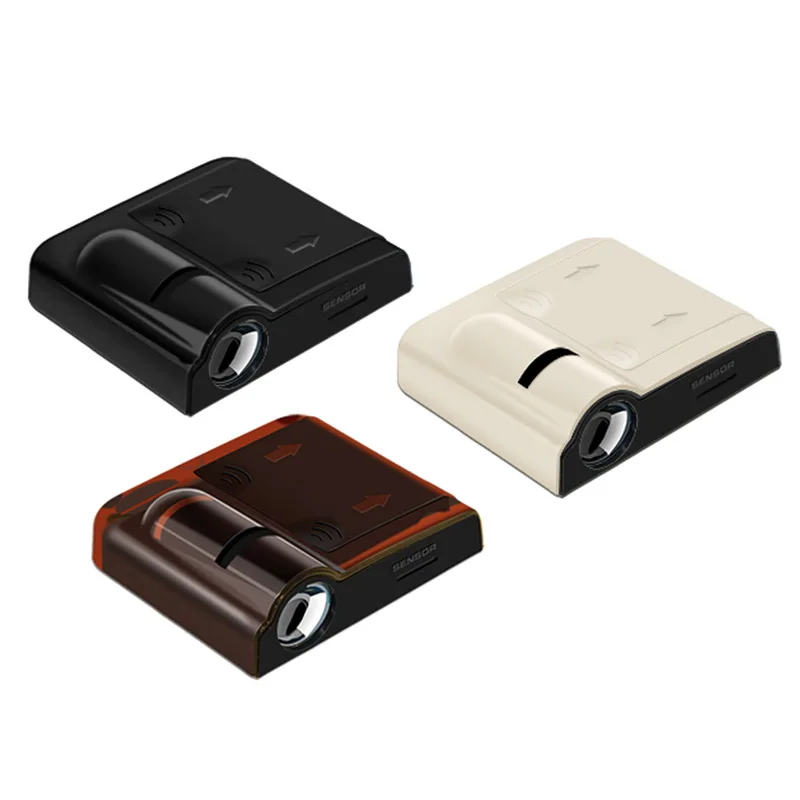 Car Door Led Logo Projector Light No Magnet Wireless Lamp Welcome Ghost Shadow Light(2pcs)