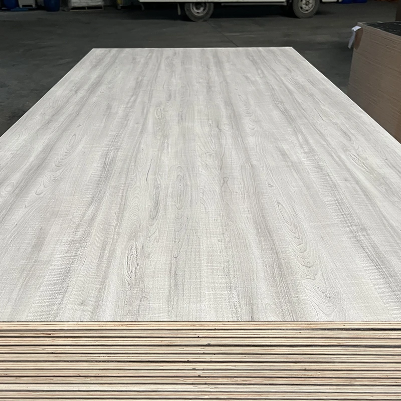 1220x2440mm 4mm 5mm 9mm 12mm 16mm 18mm 4x8 white melamine laminated plywood board for table