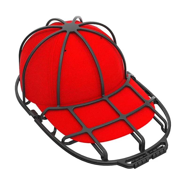 Hat Washer Dishwasher Washing Machine Frame Frame Hat Baseball Cleaner Rack Size Cap Washing Cage Metal Youth Adult Plastic PVC