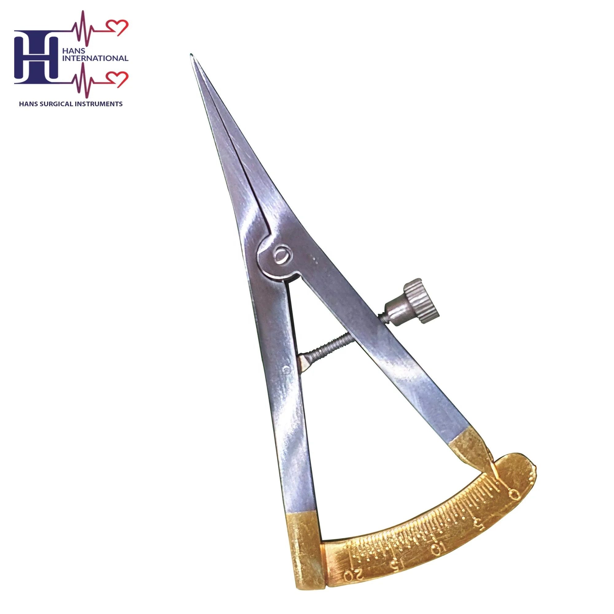 Castroviejo Caliper Straight Measuring Instruments Spine Implants Orthopedic Instruments