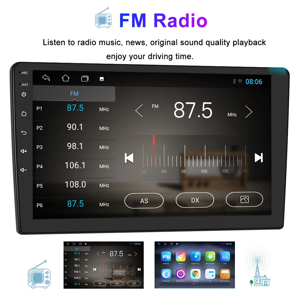 Автомобильный радио-плеер 9 дюймов для Renault Megane 3 2009-2014 Поддержка Carplay Android Auto T100 2 ГБ 32 сенсорный экран BT 5 4