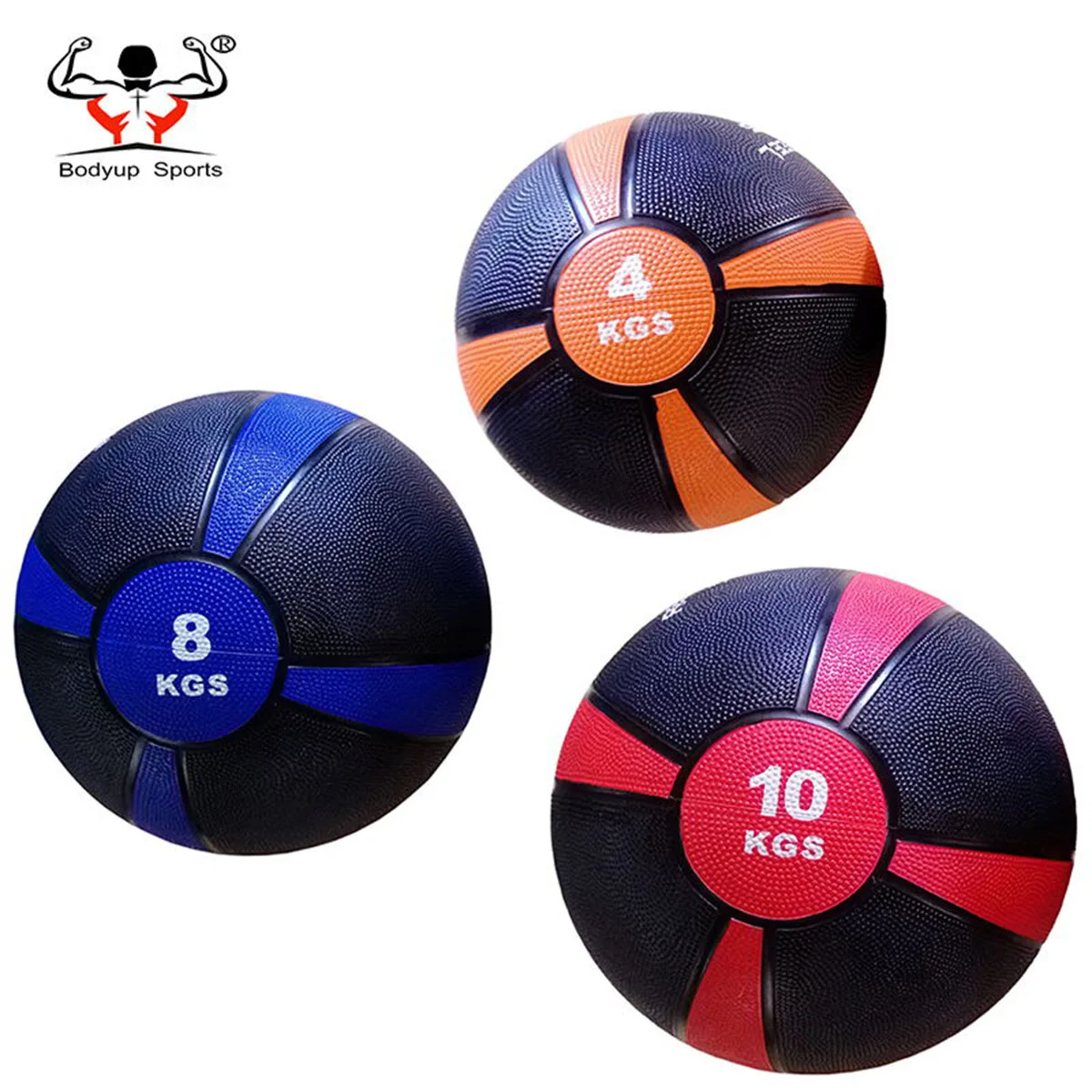 Резиновый лечебный мяч для силовых