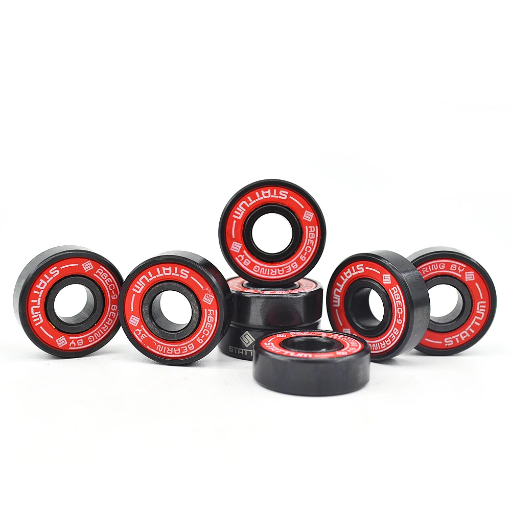 High Quality Multi Custom Color Miniature Ball Bearings rodamiento 608 ZZ 2RS size 8*22*7mm For Skateboard