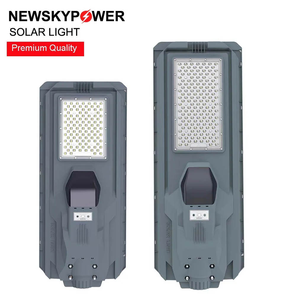 Economical Street Light Solar All In One Solar Outdoor Led Street Lamp With Radar Sensor