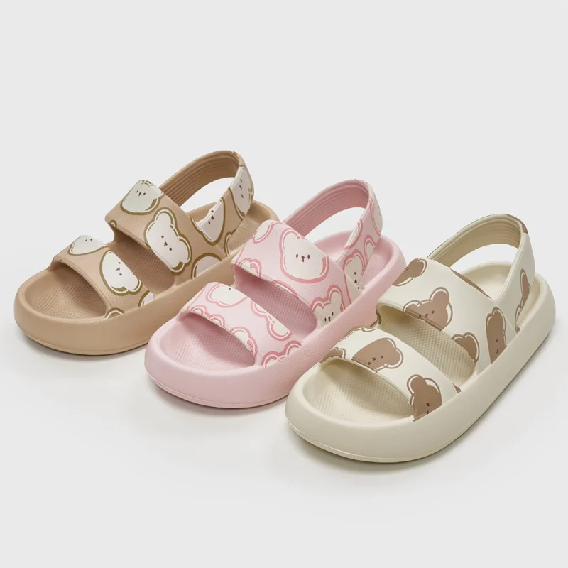 UTUNE Sandals Colorful Summer Kids eva Sandals Non-slip Safe slipper