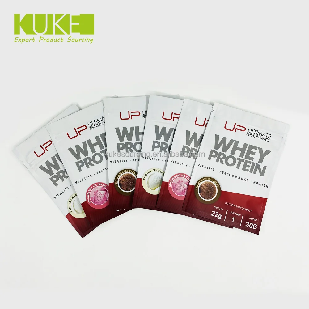 30g 50g 100g Matte 3 Side Sealed Pouch Plastic Doypack Mini Sachet Powder Packaging Bag