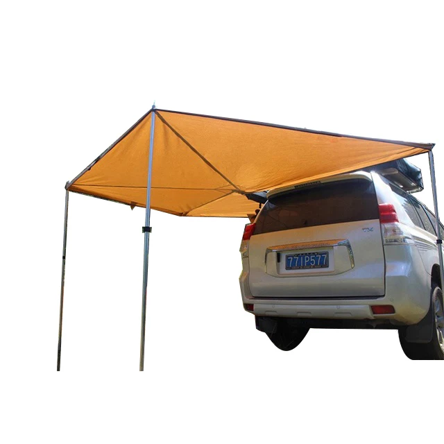 
DANCHEL OUTDOOR Rainproof Sun protection Car Sector Awning 270 degree Awning Side Rooftop Tent 